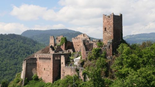 Wanderung: drei Burgen von Ribeauvillé