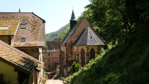Wanderung: drei Burgen von Ribeauvillé