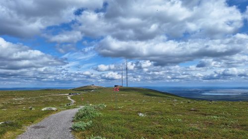 Dundret Höhenrundweg