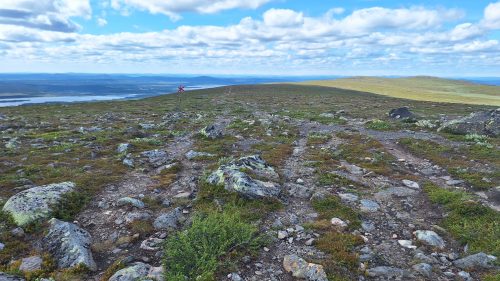 Dundret Höhenrundweg